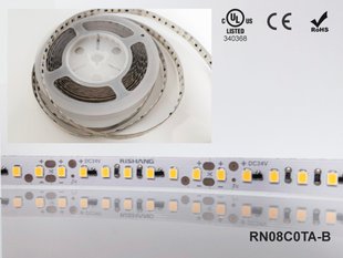 LED стрічка RISHANG 120-2835-12V-IP20 8,6W 122Lm Blue 5м (RN08C0TA-B-B) фото