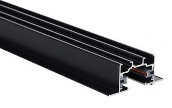 Track single-phase recessed 3m, black KLOODI KDTR-RL230 3 BK