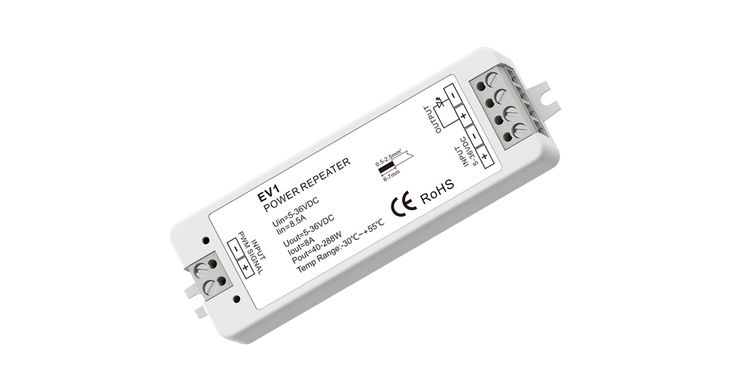 LED-повторювач DEYA 5-36VDC, 8A*1CH (EV1) фото