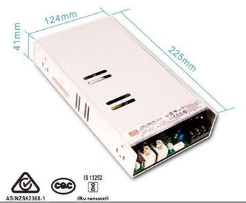 Zasilacz Mean Well 1104W DC12V IP20 (LRS-1200-12) zdjęcie