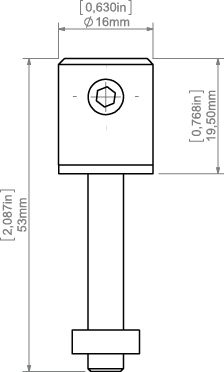 Longitudinal mounting W-BOX-Z
