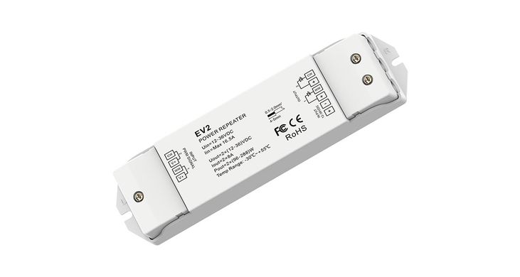 LED-повторювач DEYA 12-36VDC, 8A*2CH (EV2) фото