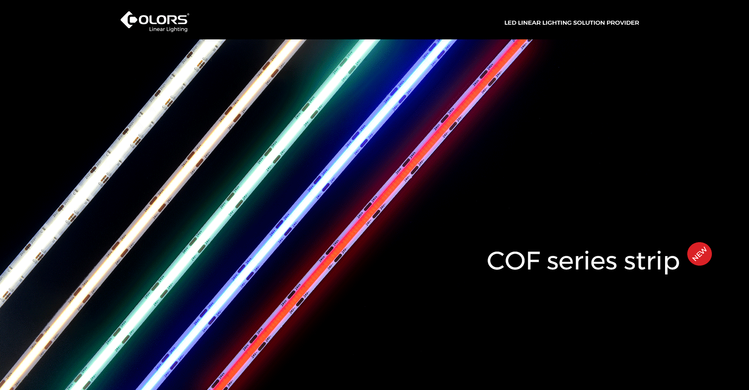 LED стрічка COLORS COB-24V-IP20 15W RGB 5м (DF4-24V-10mm-RGB) фото