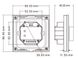 LED dimmer panel DEYA p controller for 1 zone (T1-K), white photo 3