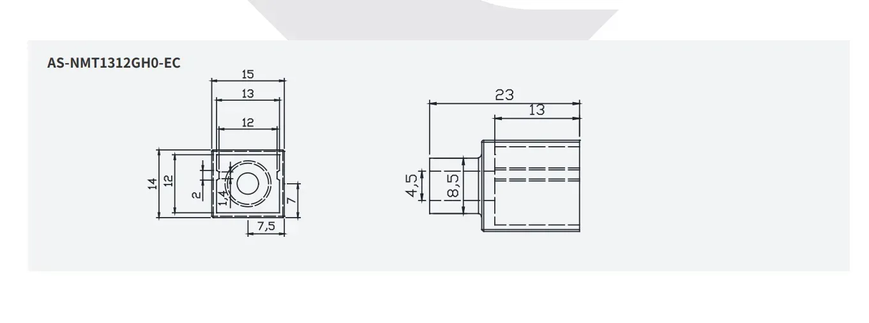 COLORS End Cap Set for NMT1312 (AS-NMT1312GH0-EC)