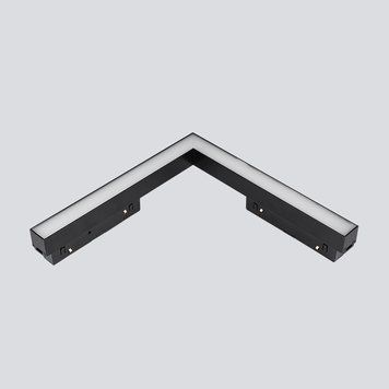 24W 120&deg; Osram 3030 Linear Light Fixture, 1920 lm, 4000K (ALMG-M09G 24W 4K BK)