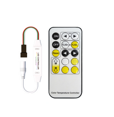 Контроллер PROLUM SPI; CCT:W+WW; RF; 15 кнопок; макс:2048px; фото