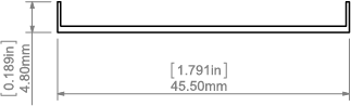 Розсіювач KLUS LIGER-50 матовий чорний, (KLUS_B17086C)