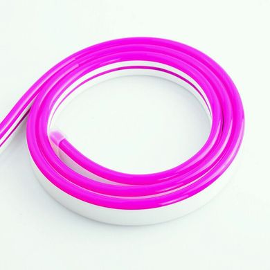 Світлодіодний неон PROLUM™ 8x16, IP68, 12V, Series "LF", Рожевий, PRO