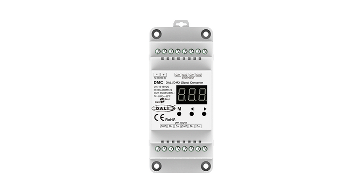 Конвертер сигналов DALI/DMX512 DMC DEYA 12-48VDC (DMC)