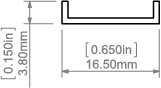 Рассеиватель KLUS SILER матовый 2м