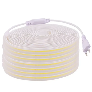 Светодиодная LED лента PROLUM™ 220V; СОВ; 280 LED; IP68; 12 ММ; Series "S", Белый (5500-6000К) фото