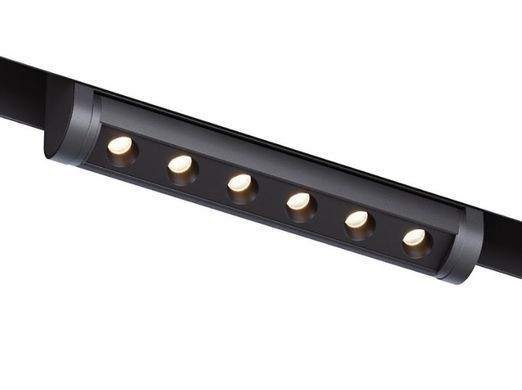 Lampa szynowa magnetyczna KLOODI KDMG-TORN130 6W 4K BK