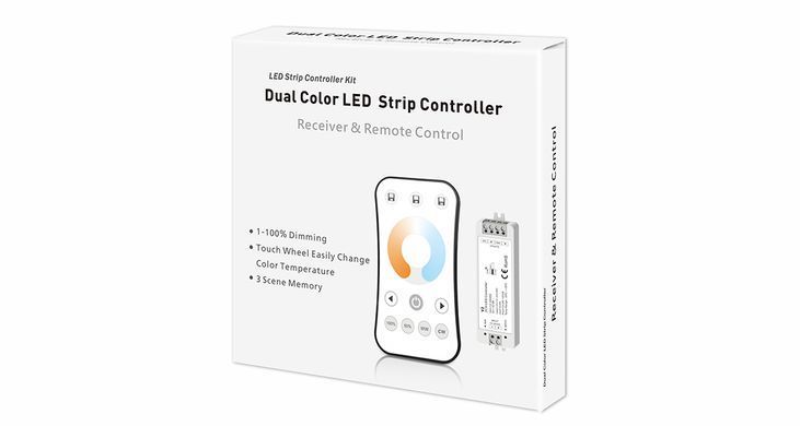 Пульт LED диммера и контроллер DEYA 5A*2CH (R7-1+V2)