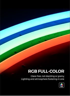 COLORS flexible neon 24V IP65 10W Green 5 m (NNR25-G)
