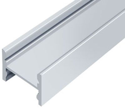 LED profile anodized, 2 meters (LPS12_2)