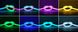 Ready-made set of PROLUM™ 5V Round neon tape; D13; 5M; RGB FULL COLOR, PRO