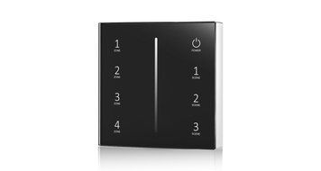 Панель LED диммера DEYA на 4 зоны T21(Black)