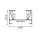 Track busbar PROLUM&trade; M27; 220V; Surface-mounted \ Suspended - P27; Black 1M