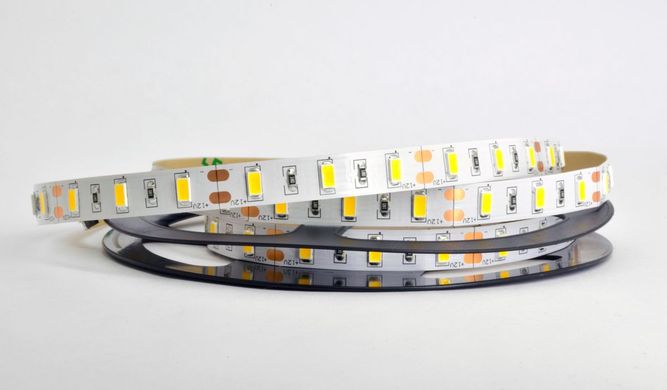 Світлодіодна LED стрічка PROLUM™ 12V; 5630\60; IP20; Series "S", Зелений фото